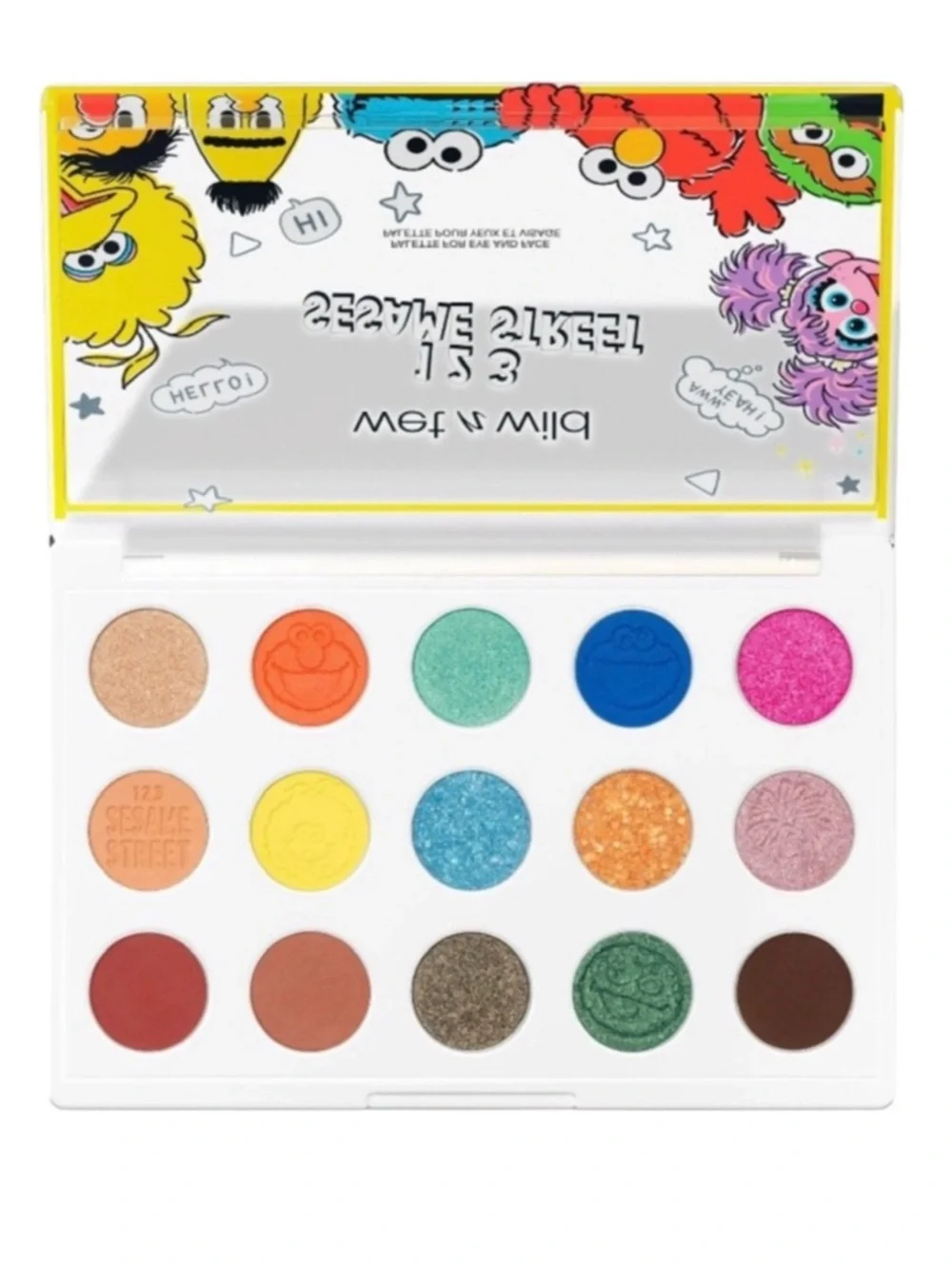 Wet n Wild “How to Get to Sesame Street”  Eye and Face Palette (NWT)